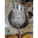 Choice 85 oz. One-Piece Aluminum Scoop