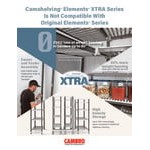 Cambro EXU244884V5480 Camshelving® Elements XTRA 5-Shelf Vented Starter Unit - 24'' x 48'' x 84'' Cambro EXU244884V5480 Camshelving® Elements XTRA 5-Shelf Vented Starter Unit - 24'' x 48'' x 84''