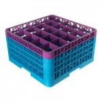 Carlisle RG25-514 OptiClean 25 Compartment Glass Rack with 5 Extenders Carlisle RG25-514 OptiClean 25 Compartment Glass Rack with 5 Extenders