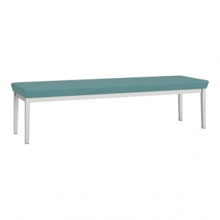 Lesro Lenox Steel Patriot Plus Sea Vinyl 3-Seat Bench Lesro Lenox Steel Patriot Plus Sea Vinyl 3-Seat Bench