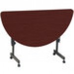 Correll Deluxe Half Round Flip Top Table, 24 Correll Deluxe Half Round Flip Top Table, 24