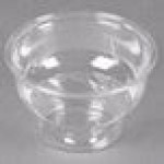 Fabri-Kal Indulge DE8 8 oz. Clear PET Sundae Cup - 1,000/Case