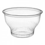 Fabri-Kal Indulge DE8 8 oz. Clear PET Sundae Cup - 1,000/Case