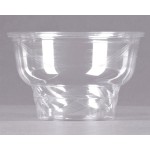 Fabri-Kal Indulge DE8 8 oz. Clear PET Sundae Cup - 1,000/Case