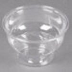 Fabri-Kal Indulge DE8 8 oz. Clear PET Sundae Cup - 1,000/Case