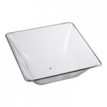 Solia Fluid PET Plastic Lid for 47.3 oz. Salad Bowl - 50/Case