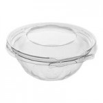 Inline Plastics 1-Compartment Tray Insert for Safe-T-Fresh 20, 24, 30, and 32 oz. Rectangular Hinged Containers - 432/Case