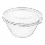 Inline Plastics 1-Compartment Tray Insert for Safe-T-Fresh 20, 24, 30, and 32 oz. Rectangular Hinged Containers - 432/Case