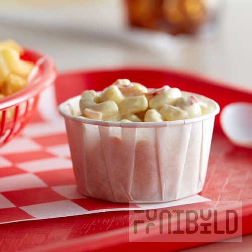 Genpak F400 Harvest Paper 4 oz. Souffle / Portion Cup - 250/Pack