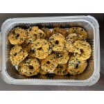 Choice 1.5 lb. Deep Oblong Foil Take-Out Container with Board Lid - 50/Pack