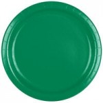 Creative Converting 58112B Emerald Green 3-Ply 1/4 Fold Luncheon Napkin - 500/Case