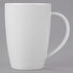 Libbey Slenda 9 oz. Royal Rideau White Porcelain Mug - Sample