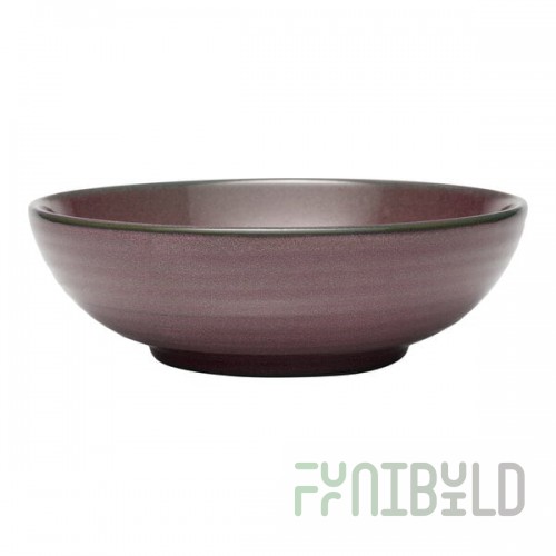Libbey Canyonlands 30 oz. Mauve Terracotta Salad Bowl - Sample