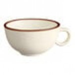 Acopa Keystone 8 oz. Vanilla Bean Porcelain Low Cup - Sample Acopa Keystone 8 oz. Vanilla Bean Porcelain Low Cup - Sample