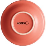 Acopa Capri 4.5 oz. Coral Reef Stoneware Fruit Bowl / Monkey Dish - 12/Pack