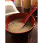 GET 6020-TD Japanese Traditional 0.6 oz. Melamine Soup Spoon - 60/Case