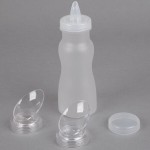 GET SDB-16 16 oz. Frosted Polycarbonate Salad Dressing / Juice Bottle and Lid Set GET SDB-16 16 oz. Frosted Polycarbonate Salad Dressing / Juice Bottle and Lid Set