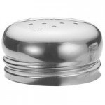 TableCraft Beehive 2 oz. Glass Salt and Pepper Shakers with Stainless Steel Tops - HBH2C - 2/Set TableCraft Beehive 2 oz. Glass Salt and Pepper Shakers with Stainless Steel Tops - HBH2C - 2/Set
