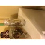 American Metalcraft 6 oz. Glass Milk Bottle - 24/Case