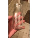 American Metalcraft 6 oz. Glass Milk Bottle - 24/Case