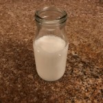 American Metalcraft 6 oz. Glass Milk Bottle - 24/Case