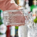 Acopa 37 oz. Cut Glass Whiskey Decanter Acopa 37 oz. Cut Glass Whiskey Decanter