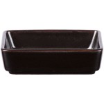 Tuxton GZL-751 TuxTrendz Kona 3 oz. Lava China Sauce Dish - 24/Case