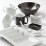 Tuxton GZL-751 TuxTrendz Kona 3 oz. Lava China Sauce Dish - 24/Case