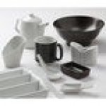 Tuxton GZL-751 TuxTrendz Kona 3 oz. Lava China Sauce Dish - 24/Case
