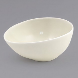 Front of the House Kiln 4 oz. Vanilla Bean Porcelain Ramekin - 12/Case