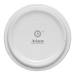 Ariane Orba 2.37 oz. White Embossed Porcelain Butter Ramekin - 12/Case