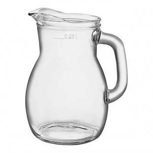 Bormioli Rocco Bistrot from Steelite International 10.125 oz. Glass Pitcher - 12/Case