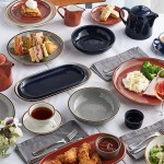 Acopa Keystone 4 oz. Caldera Stoneware Mini Rarebit Dish - 6/Case