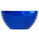 Vollrath 4763425 Double Wall Square Beehive 3.2 Qt. Serving Bowl - Cobalt Blue