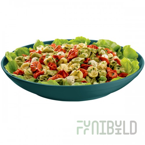 TableCraft CW3160HGN 5.5 Qt. Hunter Green Cast Aluminum Pasta Bowl