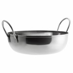 Vollrath 59751 40 oz. Shallow Stainless Steel Balti Dish - 7