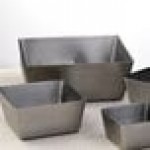 American Metalcraft SSQ117 254 oz. Satin Finish Stainless Steel Square Bowl