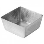 American Metalcraft SSQ117 254 oz. Satin Finish Stainless Steel Square Bowl