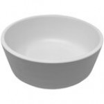 GET Roca Matte 15 oz. Gray Melamine Soup / Salad Bowl - 24/Case