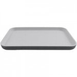 GET Roca Matte 15 oz. Gray Melamine Soup / Salad Bowl - 24/Case
