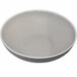 GET B-350-DVG Pottery Market 10 Qt. Glazed Gray Melamine Bowl with White Trim - 3/Case GET B-350-DVG Pottery Market 10 Qt. Glazed Gray Melamine Bowl with White Trim - 3/Case