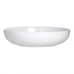 Delfin Retro from Steelite International 32 oz. White Melamine Pasta Bowl - 12/Case Delfin Retro from Steelite International 32 oz. White Melamine Pasta Bowl - 12/Case