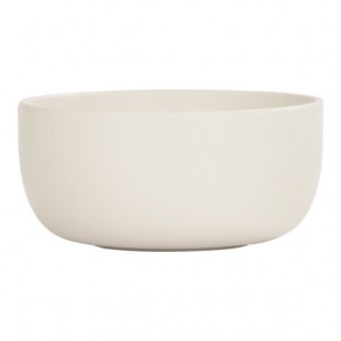 Cal-Mil Oslo 30 oz. Ivory Round Melamine Bowl Cal-Mil Oslo 30 oz. Ivory Round Melamine Bowl