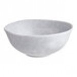 Acopa Cavern 48 oz. Light Gray Round Melamine Bowl - 12/Case Acopa Cavern 48 oz. Light Gray Round Melamine Bowl - 12/Case