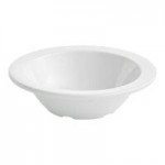 Acopa Foundations 11 oz. White Narrow Rim Melamine Bowl - 12/Case Acopa Foundations 11 oz. White Narrow Rim Melamine Bowl - 12/Case