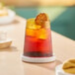Acopa Lore 12 oz. Amber Stemless Wine Glass - 12/Case Acopa Lore 12 oz. Amber Stemless Wine Glass - 12/Case