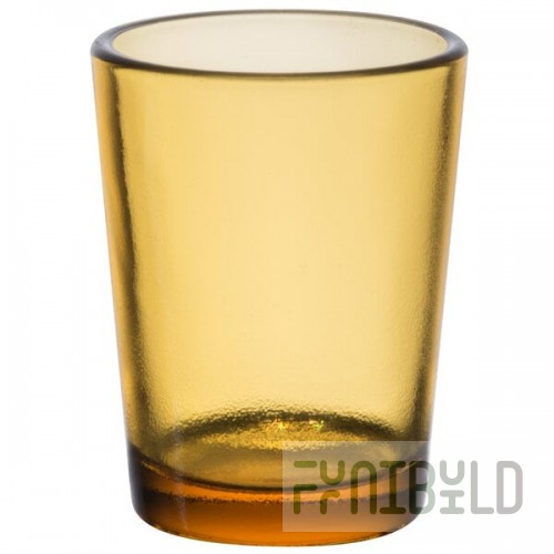 Sterno 80282 Petite Amber Votive Glass