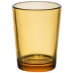 Sterno 80282 Petite Amber Votive Glass Sterno 80282 Petite Amber Votive Glass