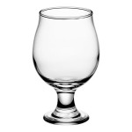 Libbey 3817 10 oz. Customizable Stackable Belgian Beer / Tulip Glass - 12/Case Libbey 3817 10 oz. Customizable Stackable Belgian Beer / Tulip Glass - 12/Case