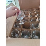 Libbey 3817 10 oz. Customizable Stackable Belgian Beer / Tulip Glass - 12/Case Libbey 3817 10 oz. Customizable Stackable Belgian Beer / Tulip Glass - 12/Case
